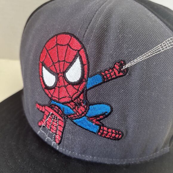 New Era Tokidoki Spider-Man Marvel 59fifty Fitted Hat 7 1/2 Simone Legno Black - Picture 3 of 11